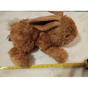 Aurora World Brown Bunny Rabbit Plush Stuffed Animal Shaggy Fur 8 Inch MAR2016